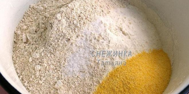 Рецепт фокаччи из трех видов муки с розмарином