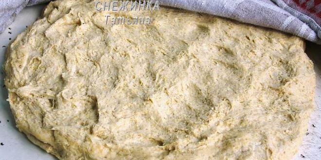 Рецепт фокаччи из трех видов муки с розмарином