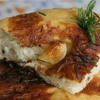 Фокачча с чесноком