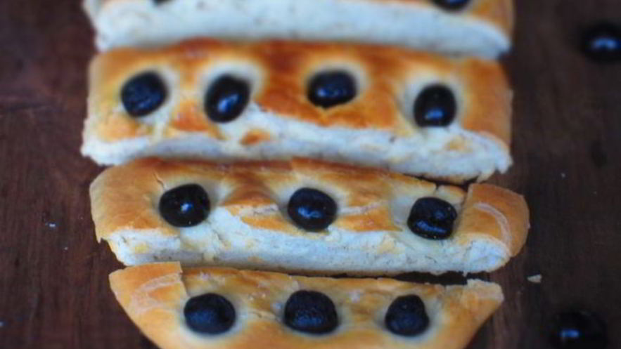 Рецепт фокаччи с оливками