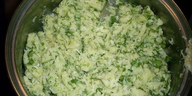 Рецепт картофельных лепешек с сыром и зеленью