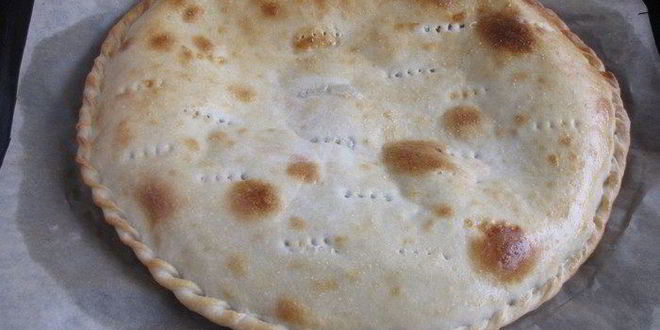 Рецепт лепешки с моцареллой, фетой и орегано