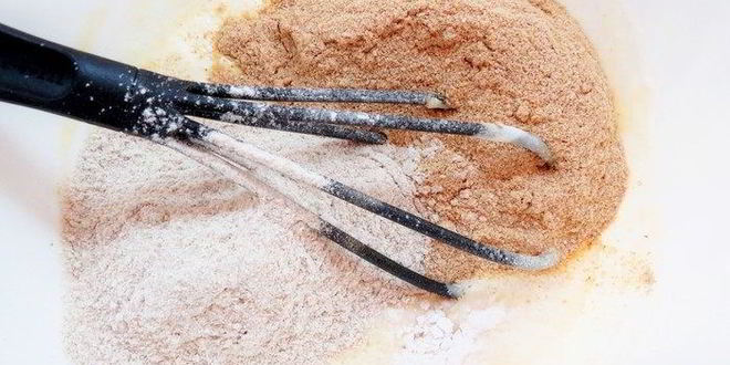 Рецепт лепешки с отрубями, сыром и зеленью