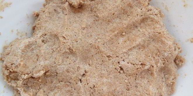 Рецепт лепешки с отрубями, сыром и зеленью