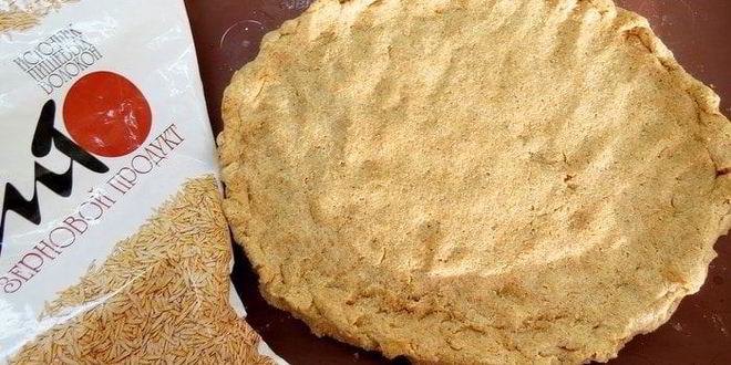 Рецепт лепешки с отрубями, сыром и зеленью