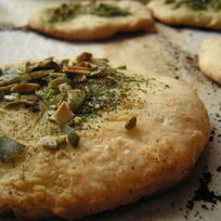 Лепешки фокачча