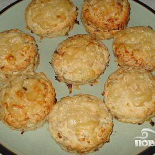 Рецепт Лепешек с луком и сыром