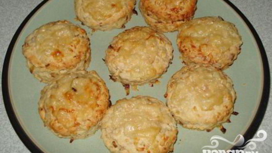 Рецепт лепешек с луком и сыром