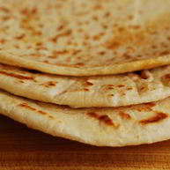 Рецепт Лепешек с начинкой на сковороде