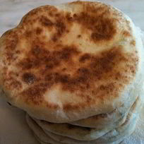 Рецепт Лепешек с творожно-сырной начинкой