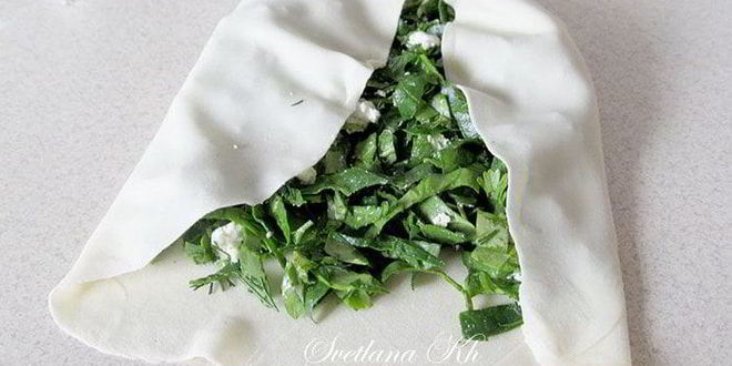 Рецепт лепешек с зеленью по-кавказски