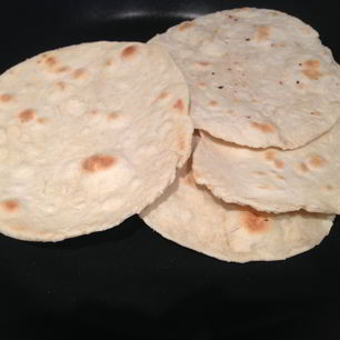 Рецепт Пресных пшеничных лепешек