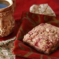 Рецепт Сливочных лепешек с малиной