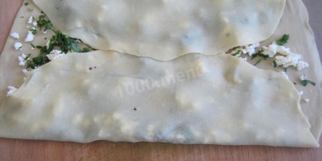 Рецепт турецких лепешек с брынзой
