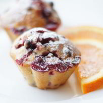 Рецепт Апельсинова-ягодных маффины Фитнес