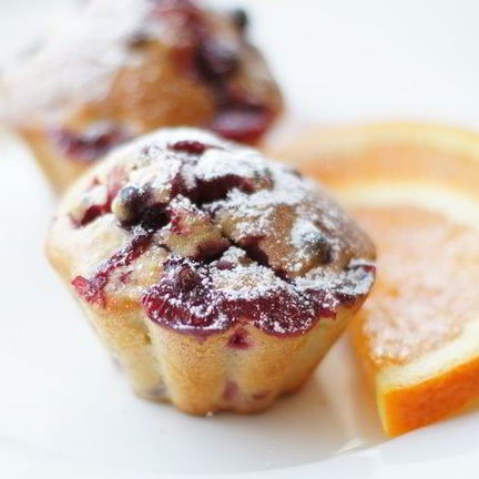 Рецепт Апельсинова-ягодных маффины Фитнес