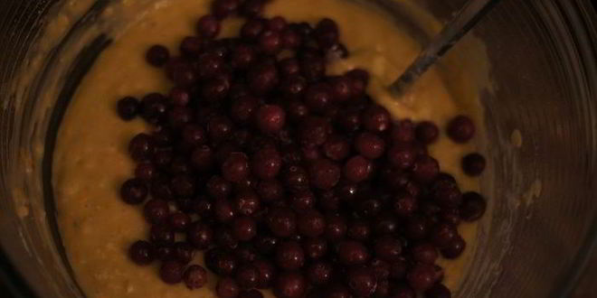 Рецепт апельсинова-ягодных маффины фитнес