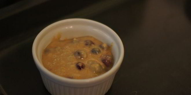 Рецепт апельсинова-ягодных маффины фитнес