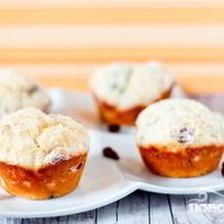 Апельсиновые маффины с клюквой