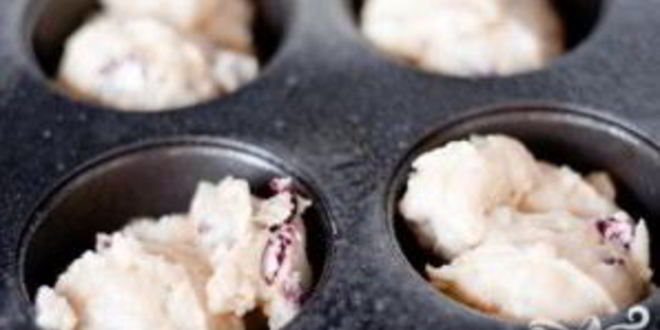 Рецепт апельсиновых маффинов с клюквой