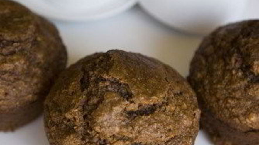 Рецепт банановых маффинов с отрубями