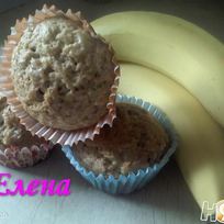 Рецепт Банановых маффинов