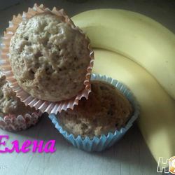 Рецепт Банановых маффинов