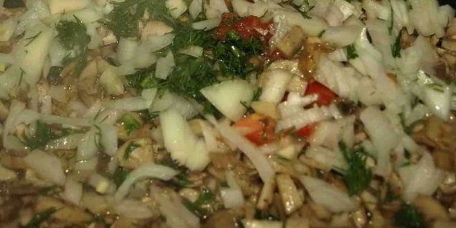 Рецепт картофельных маффинов с грибной начинкой