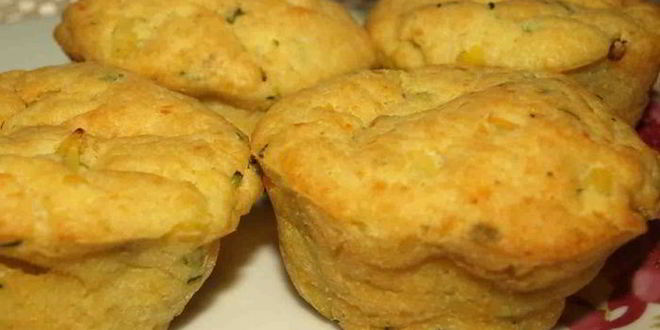 Рецепт картофельных маффинов с грибной начинкой