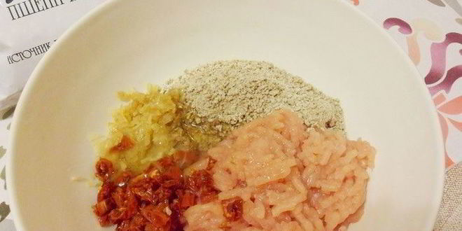 Рецепт куриных маффинов с отрубями