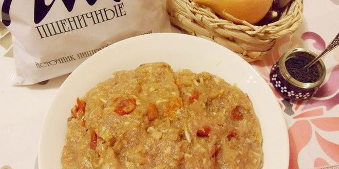 Рецепт куриных маффинов с отрубями