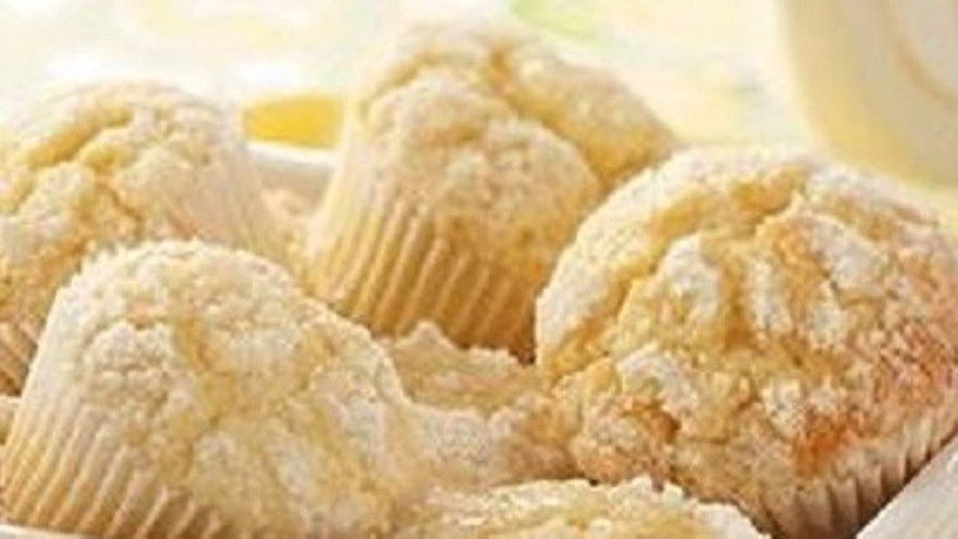 Рецепт лимонных маффинов с хрустящей крошкой