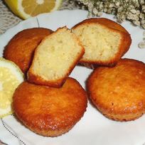 Лимонные маффины с лимоном