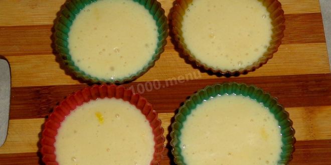 Рецепт лимонных маффинов с лимоном