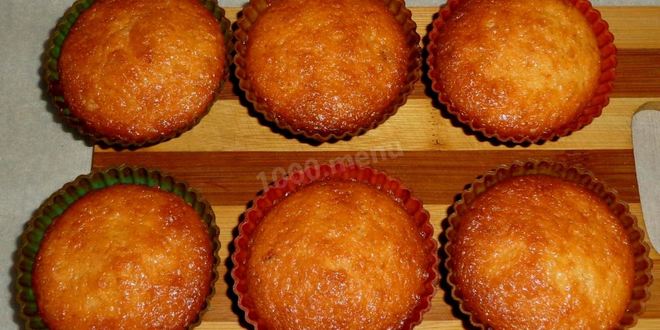 Рецепт лимонных маффинов с лимоном