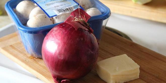 Рецепт маффинов из кабачков с грибами