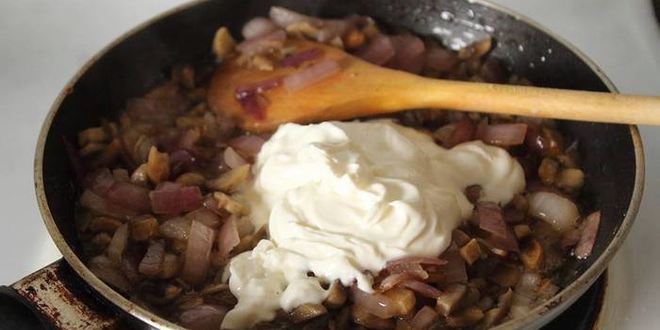 Рецепт маффинов из кабачков с грибами