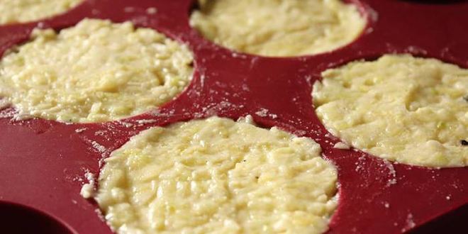 Рецепт маффинов из кабачков с грибами