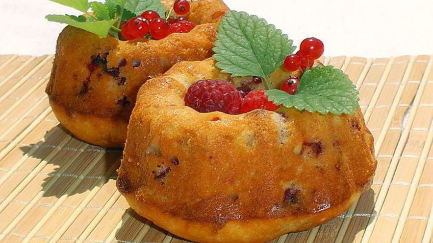 Рецепт маффинов малинка-смородинка