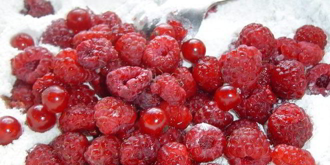 Рецепт маффинов малинка-смородинка