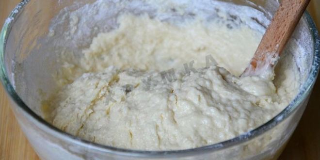 Рецепт маффинов на кефире с джемом в формочках