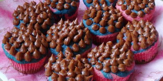 Рецепт маффинов радужных