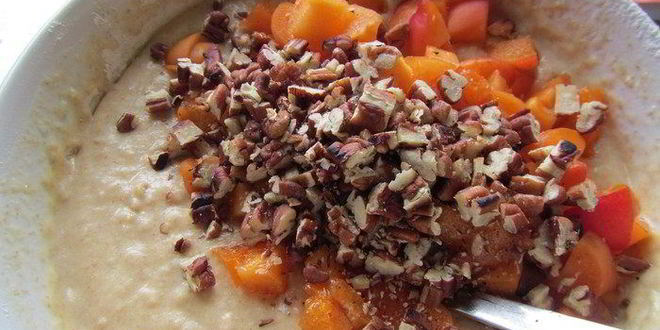 Рецепт маффинов с абрикосами, орехами пекан и коричной помадкой