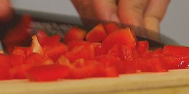 Рецепт маффинов с кукурузой и красным перцем