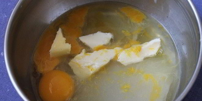 Рецепт маффинов с лимонным курдом и меренгой