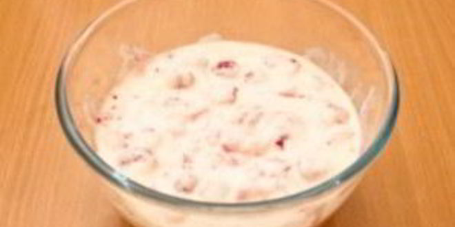 Рецепт маффинов с малиновым кремом