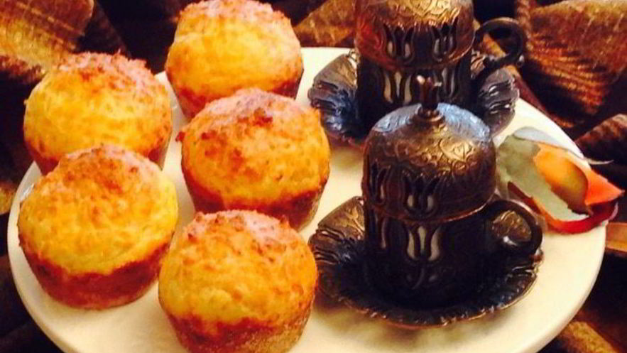 Рецепт маффинов с сыром чеддер