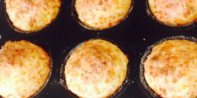 Рецепт маффинов с сыром чеддер