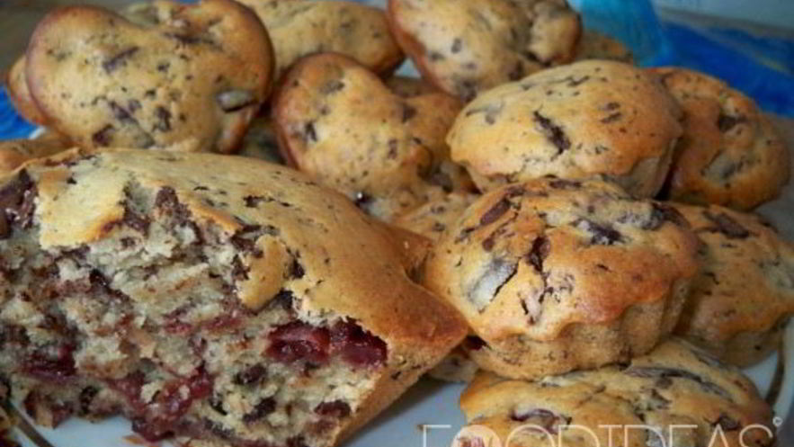 Рецепт маффинов с вишней