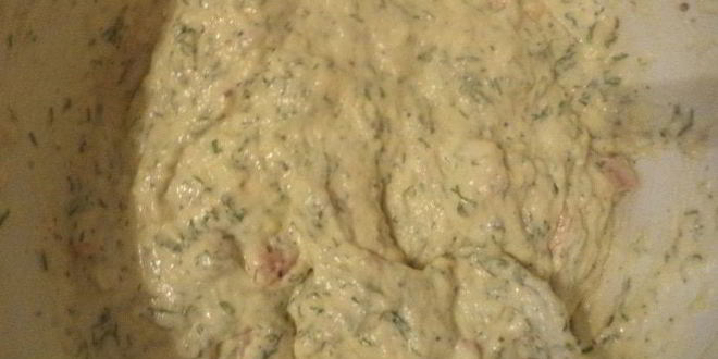 Рецепт маффинов со слабосоленой семгой